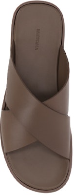 Balenciaga Slides 'Comfort Fashion Leather Brown' 597148WAVY01511 Lookbook Balenciaga Slides 'Comfort Fashion Leather Brown' 597148WAVY01511