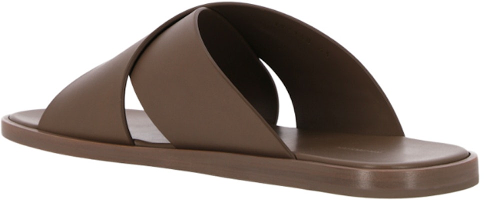 Balenciaga Slides 'Comfort Fashion Leather Brown' 597148WAVY01511 Shop Balenciaga Slides 'Comfort Fashion Leather Brown' 597148WAVY01511