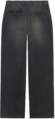 Balenciaga Slim-Fit Distressed Zip Black Jeans 662403TAV041000 Lookbook Balenciaga Slim-Fit Distressed Zip Black Jeans 662403TAV041000