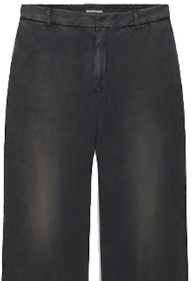 Balenciaga Slim-Fit Distressed Zip Black Jeans 662403TAV041000 Sizing Balenciaga Slim-Fit Distressed Zip Black Jeans 662403TAV041000