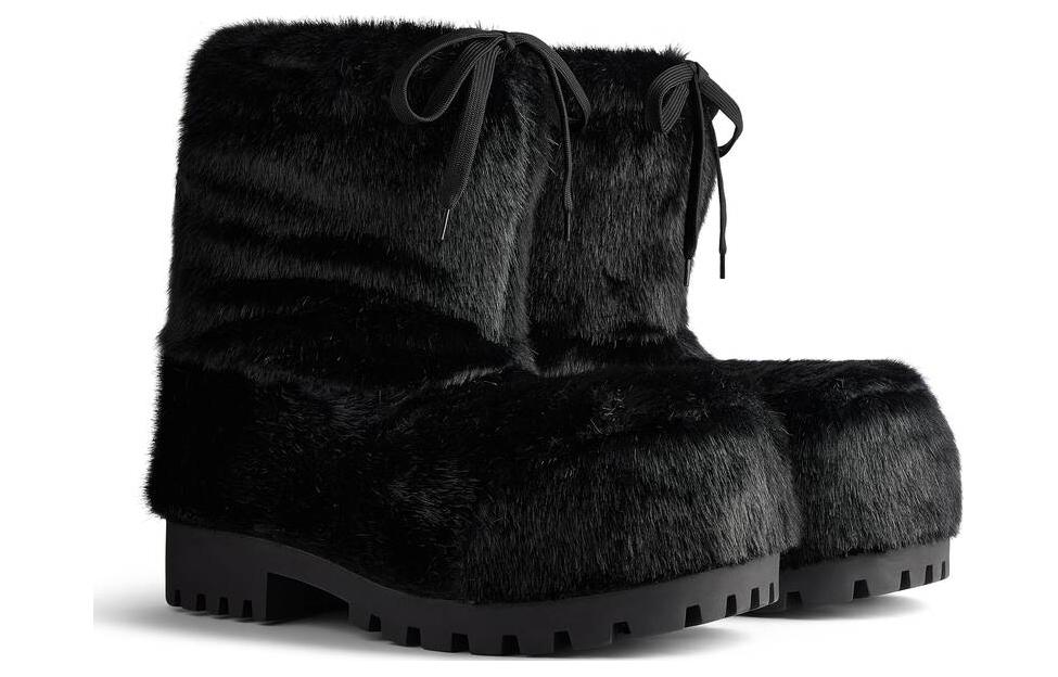 Balenciaga Snow Boots 'Black' 圖 3