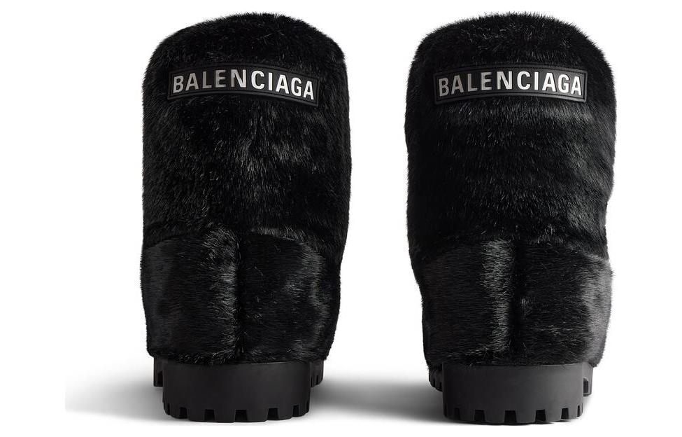 Balenciaga Snow Boots 'Black' 圖 4
