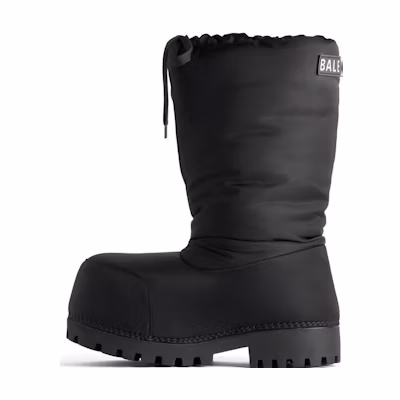 Balenciaga Snow Boots 'Black Nylon'