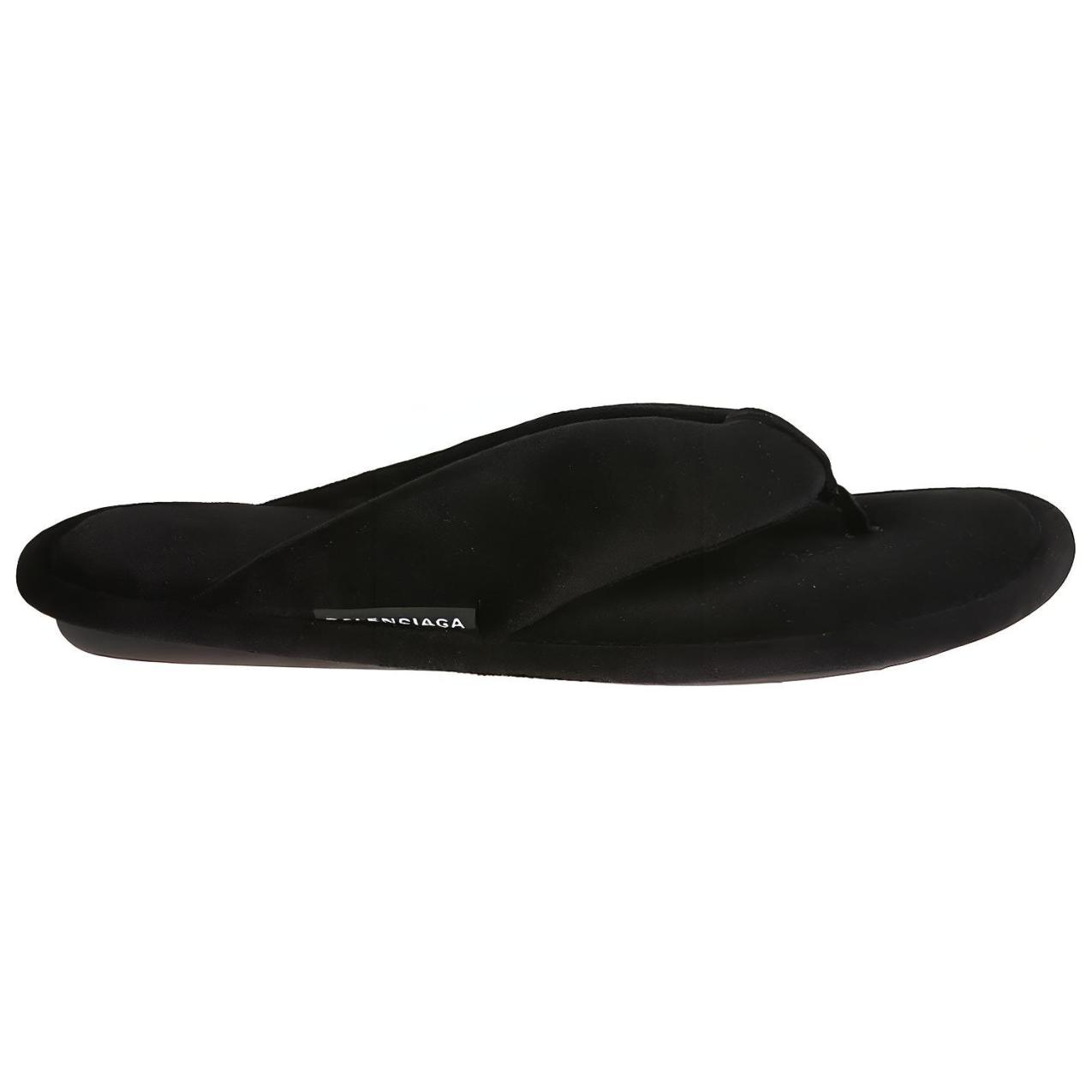 Balenciaga Soft Thong Slides 'Black Velvet' 圖 2