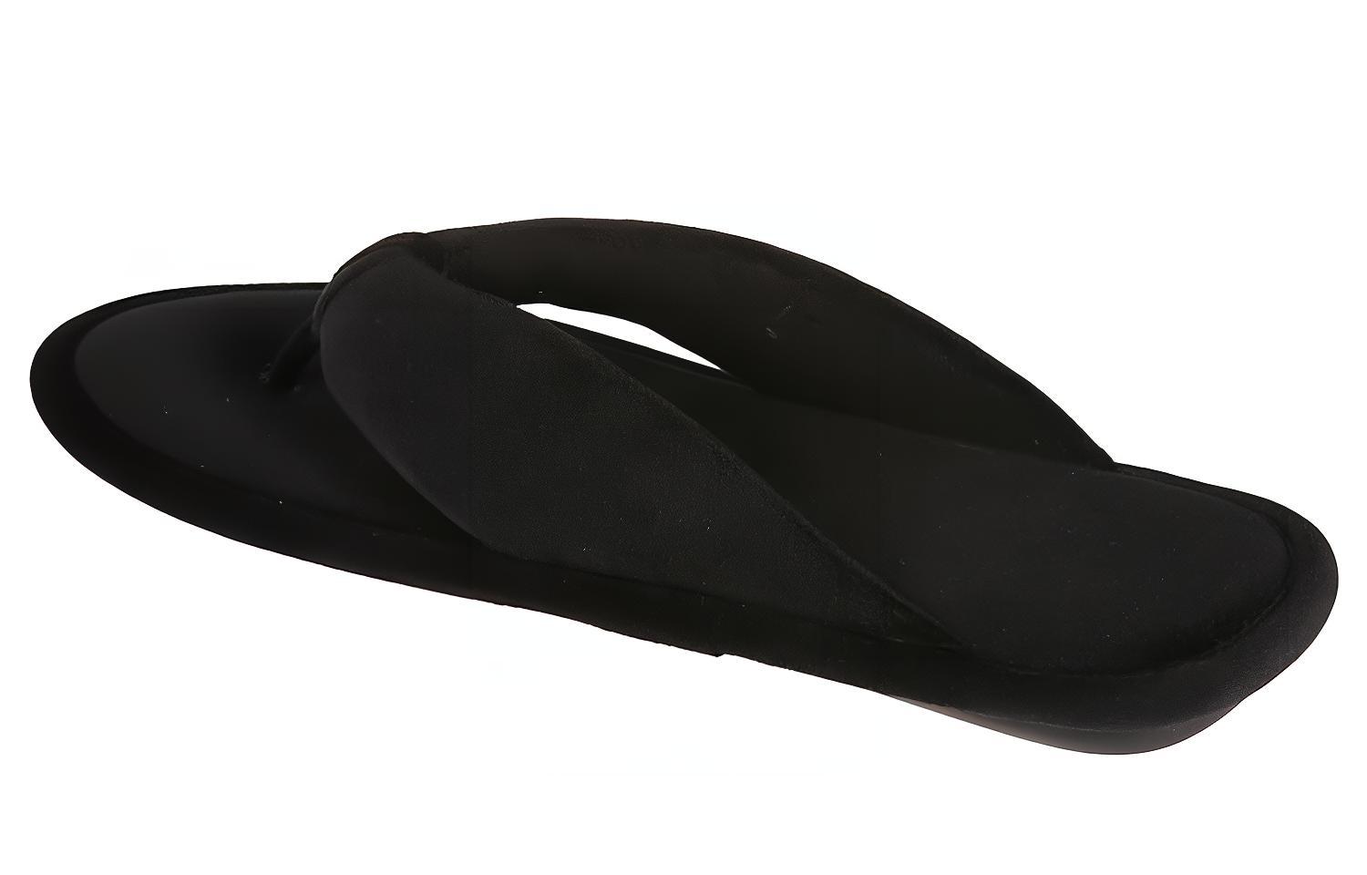 Balenciaga Soft Thong Slides 'Black Velvet' 圖 4