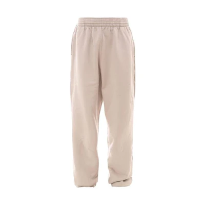 Balenciaga Solid Color Knit Joggers with Side Pockets Light Gray. 657002TKV752967