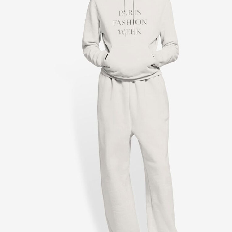 Sizing Balenciaga Seluar Jogger Kelabu Cerah dengan Poket Sisi. 657002TKV752967