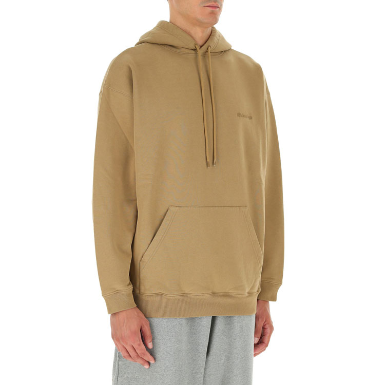 Balenciaga Solid Color Pullover Hoodie Khaki 570811TKVB59504 圖 4