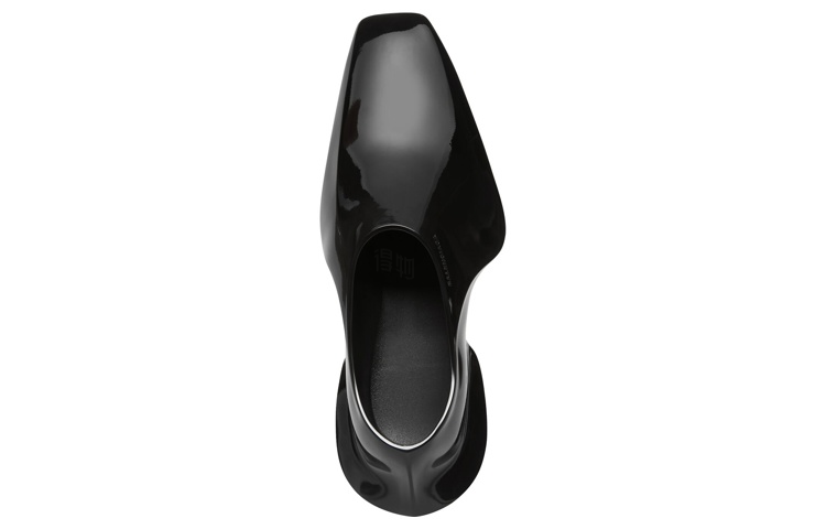 Shop Balenciaga Space Schuh ''Glänzend Schwarz'' 689242W0FOC1000