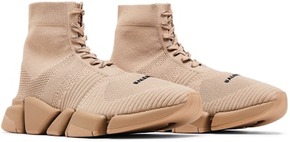 Balenciaga Speed 2.0 Lace-Up Sneaker 'Beige' Sepatu Pria Perempuan 617258-W2DB1-9710 Cheap Balenciaga Speed 2.0 Lace-Up Sneaker 'Beige' Sepatu Pria Perempuan 617258-W2DB1-9710