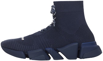 Balenciaga Speed 2.0 Lace-Up Sneaker 'Dark Blue' 617258W2DB14909 Balenciaga Speed 2.0 Lace-Up Sneaker 'Dark Blue' 617258W2DB14909