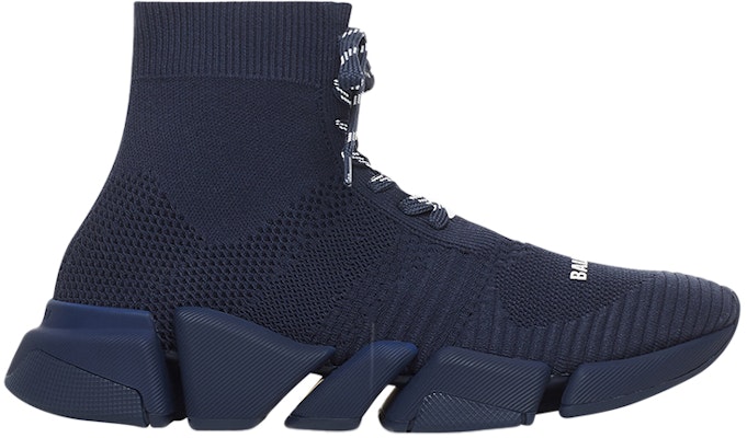 巴黎世家 Speed 2.0 繫帶運動鞋『深藍色』617258-W2DB1-4909 Order 巴黎世家 Speed 2.0 繫帶運動鞋『深藍色』617258-W2DB1-4909