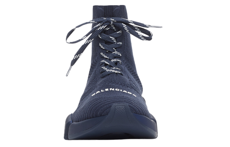 Lookbook 巴黎世家 Speed 2.0 繫帶運動鞋『深藍色』617258-W2DB1-4909