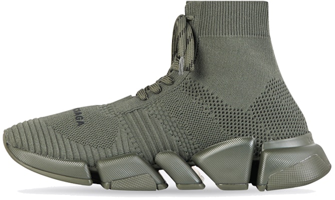 巴黎世家Speed 2.0系带运动鞋“深卡其色” 617258-W2DB1-3111 Buy 巴黎世家Speed 2.0系带运动鞋“深卡其色” 617258-W2DB1-3111