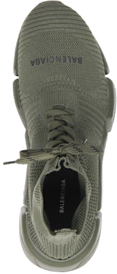 Balenciaga Speed 2.0 Lace-Up Sneaker 'Dark Khaki' 617258W2DB13111 Lookbook Balenciaga Speed 2.0 Lace-Up Sneaker 'Dark Khaki' 617258W2DB13111