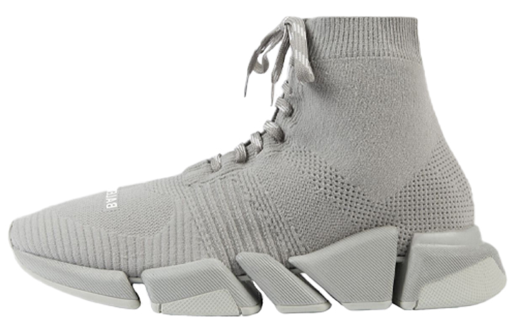 Buy Balenciaga Speed 2.0 Zapatillas con Cordones 'Gris' 617258-W2DB1-1513
