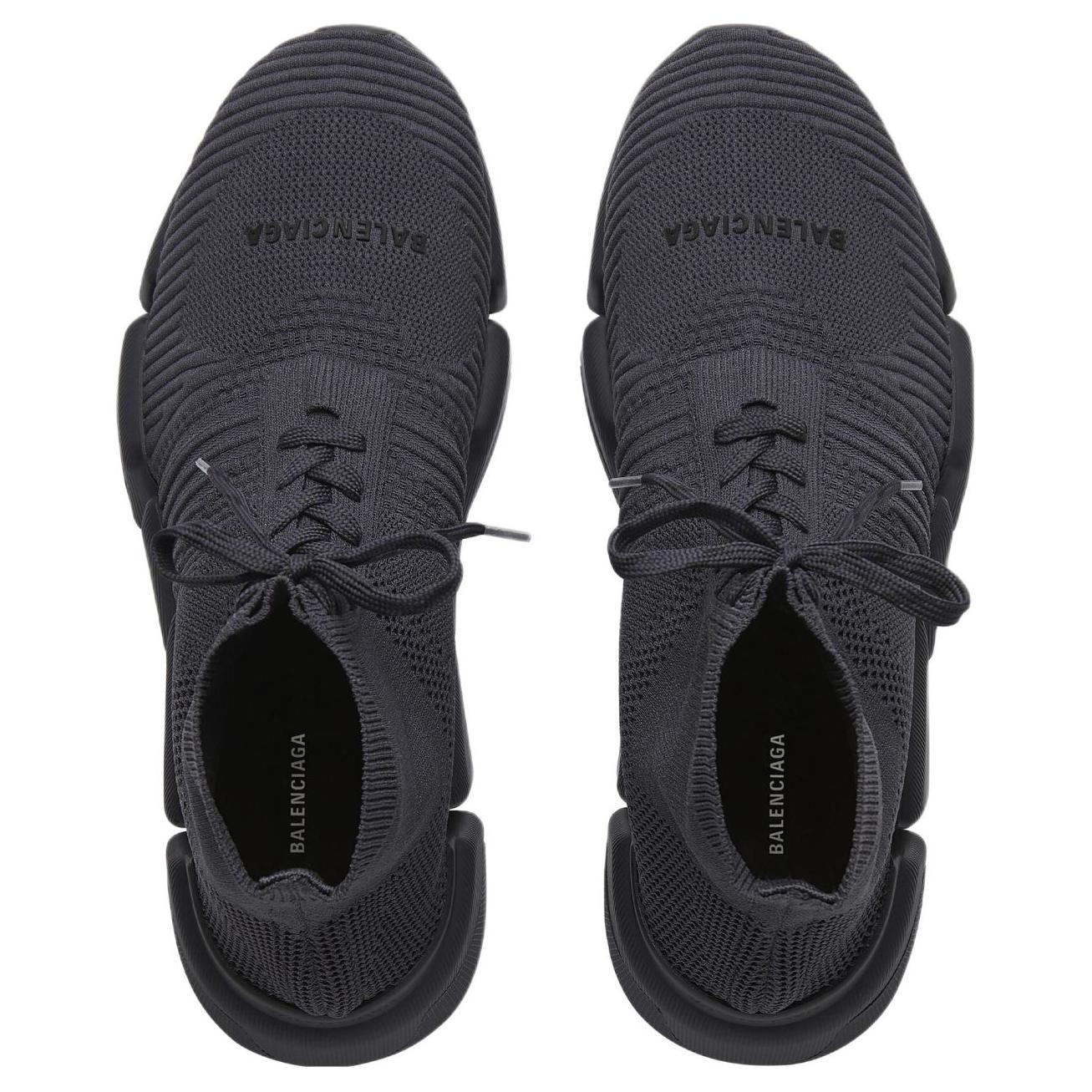 Shop Balenciaga Speed 2.0 Lace Up 'Dark Gray' 617258W2DB12390