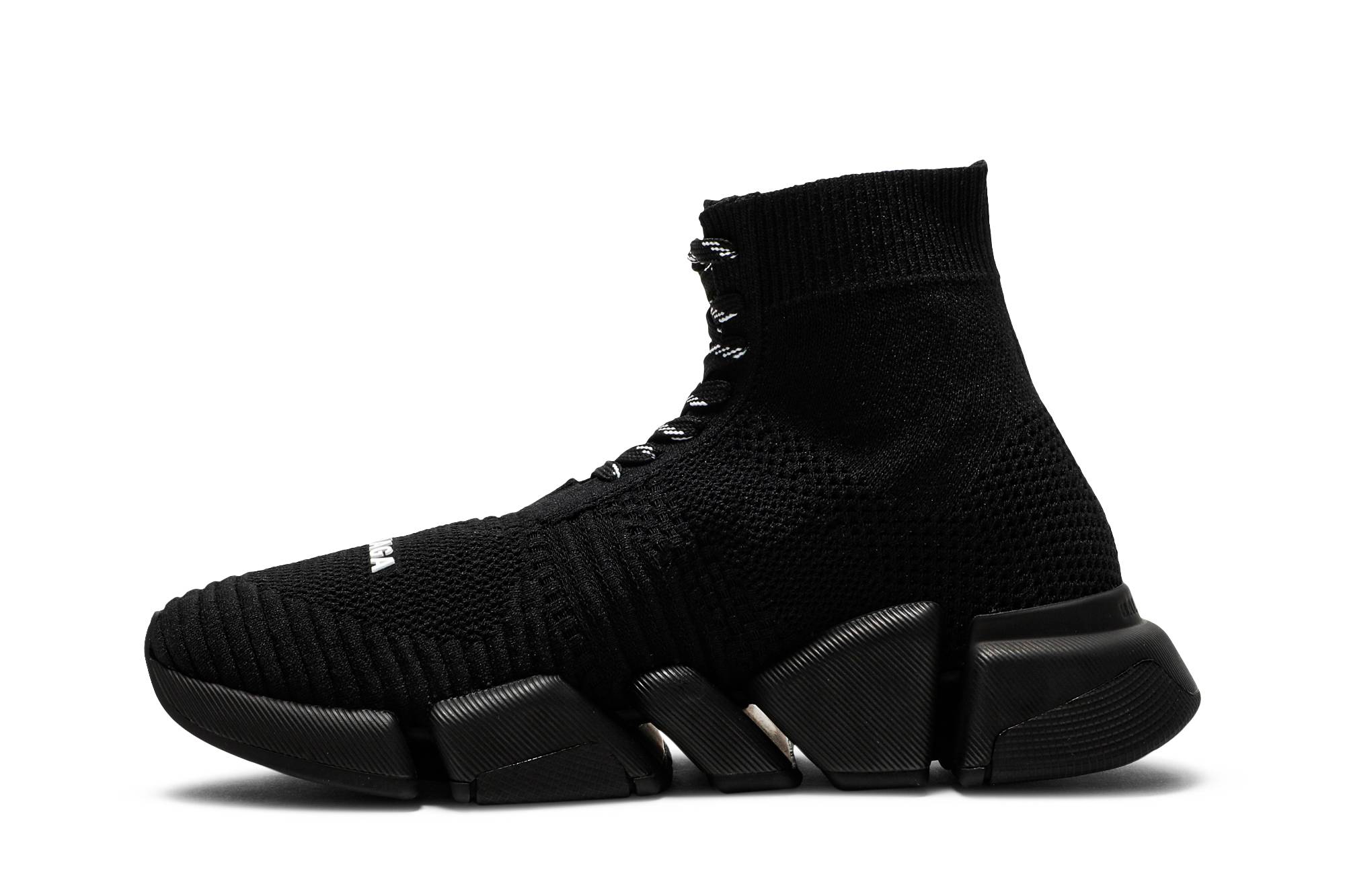 (W) Balenciaga Speed 2.0 Lace Up Trainer 'Black' 圖 3
