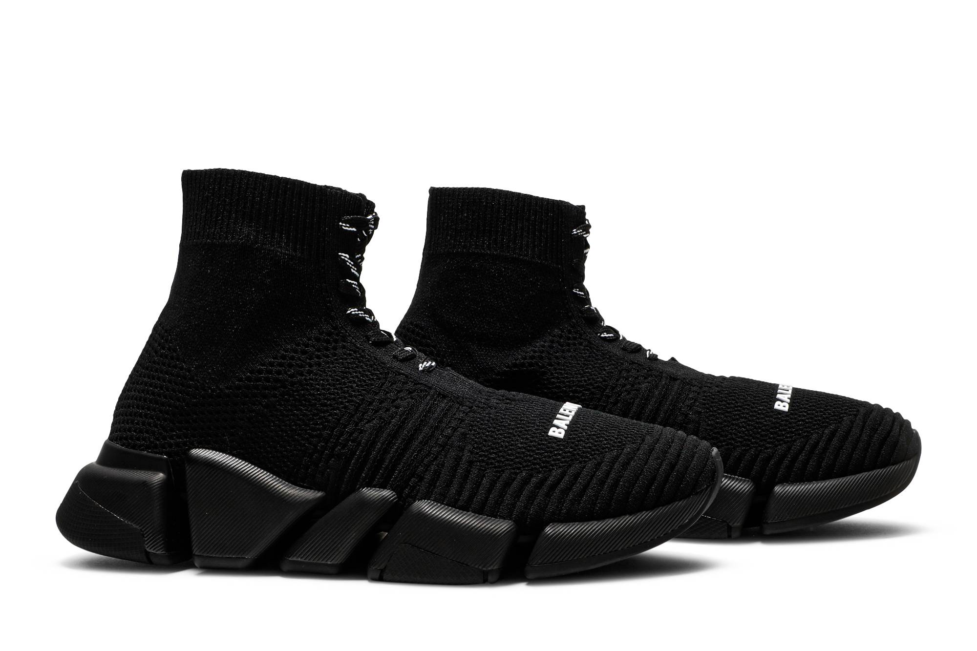 (W) Balenciaga Speed 2.0 Lace Up Trainer 'Black' 圖 8