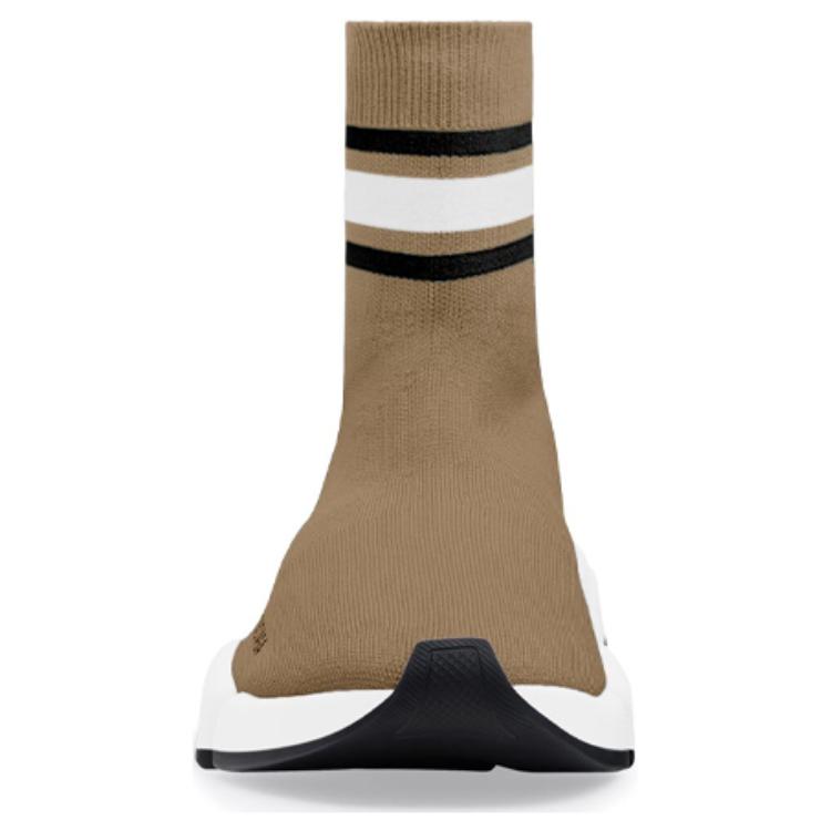 Lookbook Balenciaga Speed 2.0 Tejido Reciclado Beige con Rayas 674617W2F619119