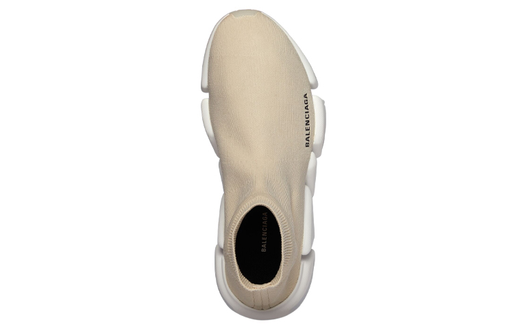 Shop Balenciaga Speed 2.0 Semelle Recyclée Translucide Beige. 654020W2DI29195