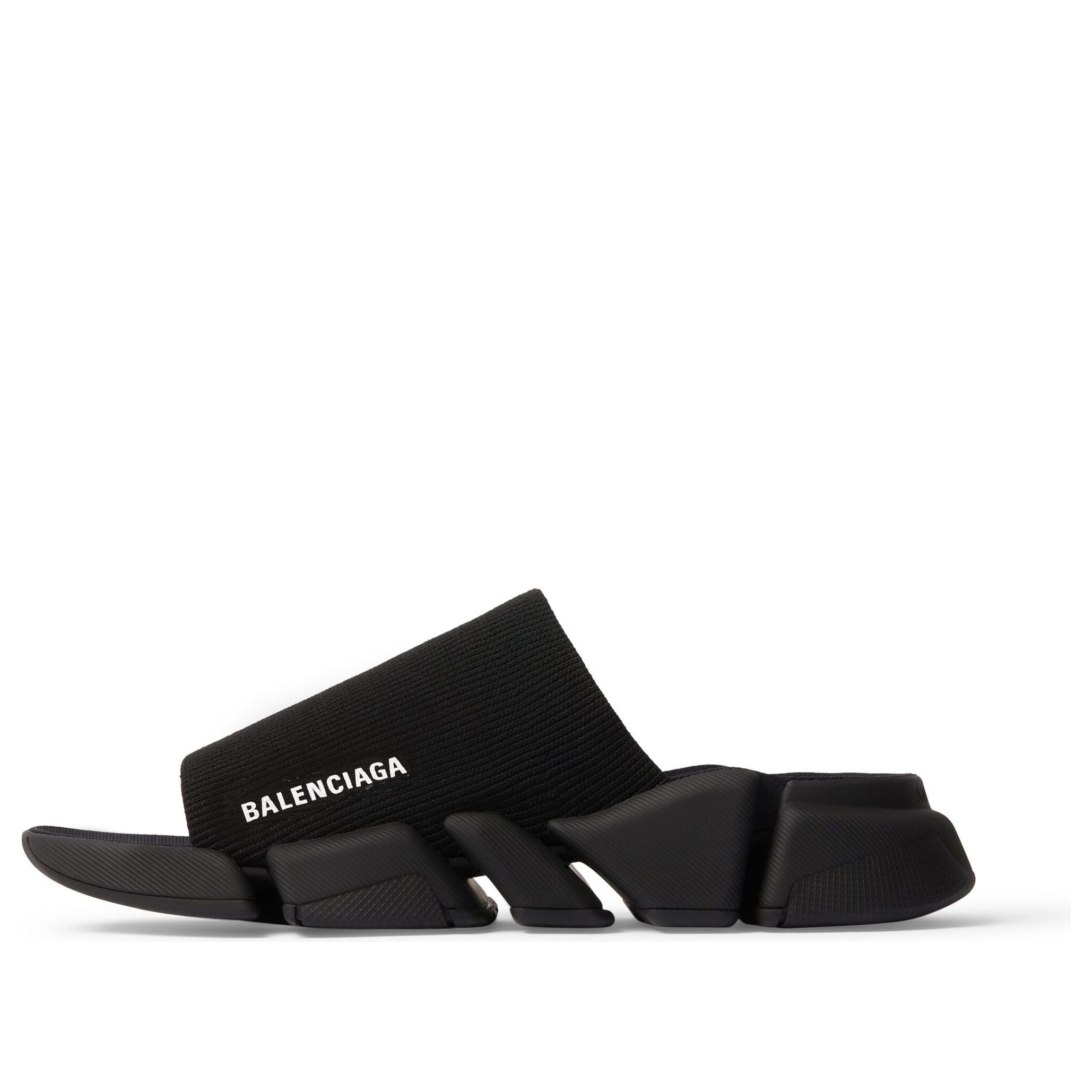 Balenciaga Speed 2.0 Slide Sandal 'Black' 711453-W2DB1-1000