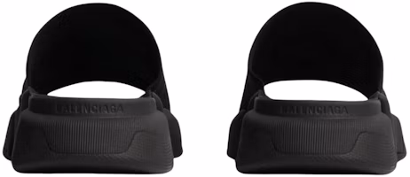 Shop 【採買上架 無需審核】Balenciaga 巴黎世家 Speed 2.0 織物 圓頭露趾時尚涼拖 男款 黑色