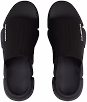 Details for 【採買上架 無需審核】Balenciaga 巴黎世家 Speed 2.0 織物 圓頭露趾時尚涼拖 男款 黑色