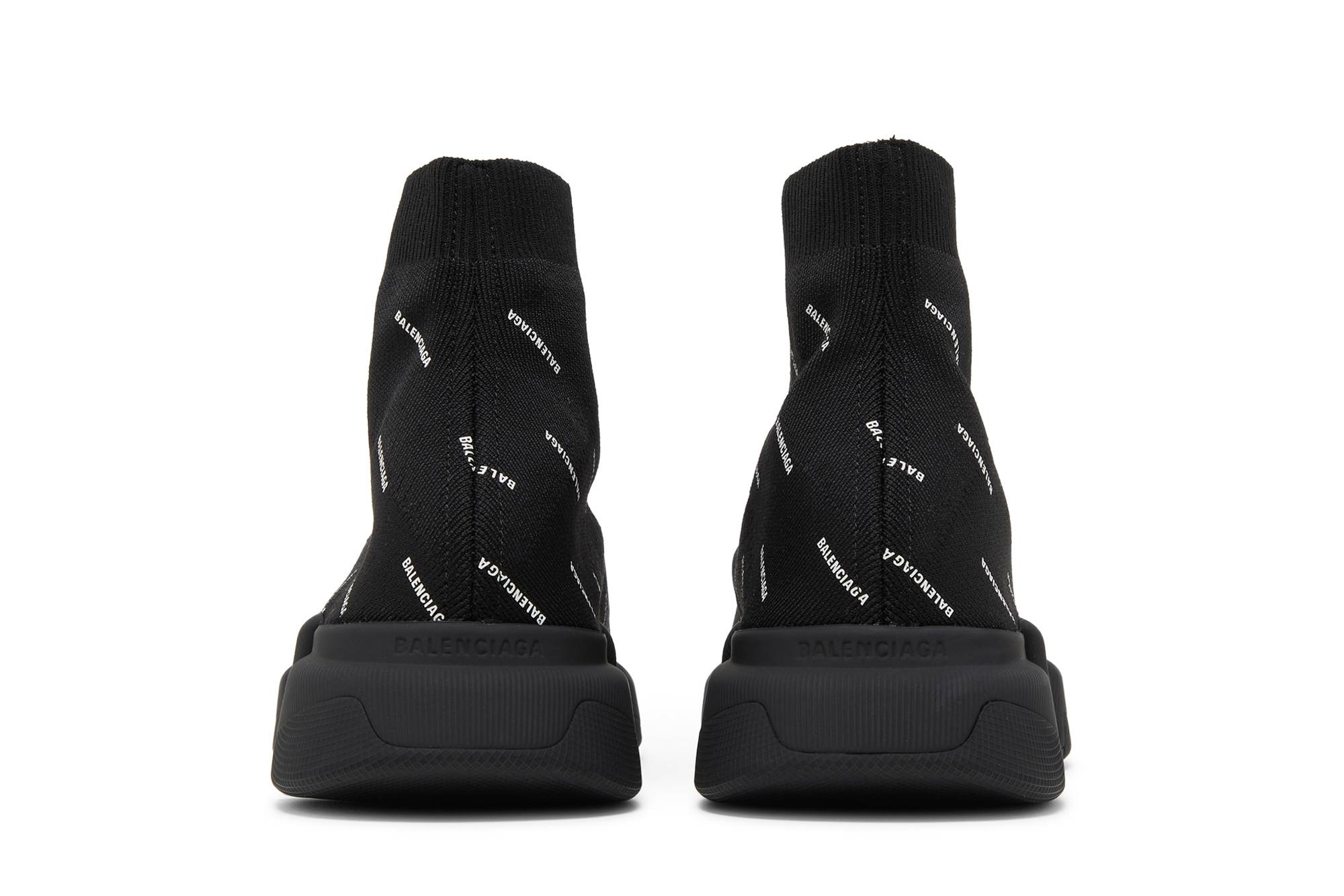 Balenciaga Speed 2.0 Sneaker 'All Over Logo - Black' 圖 6