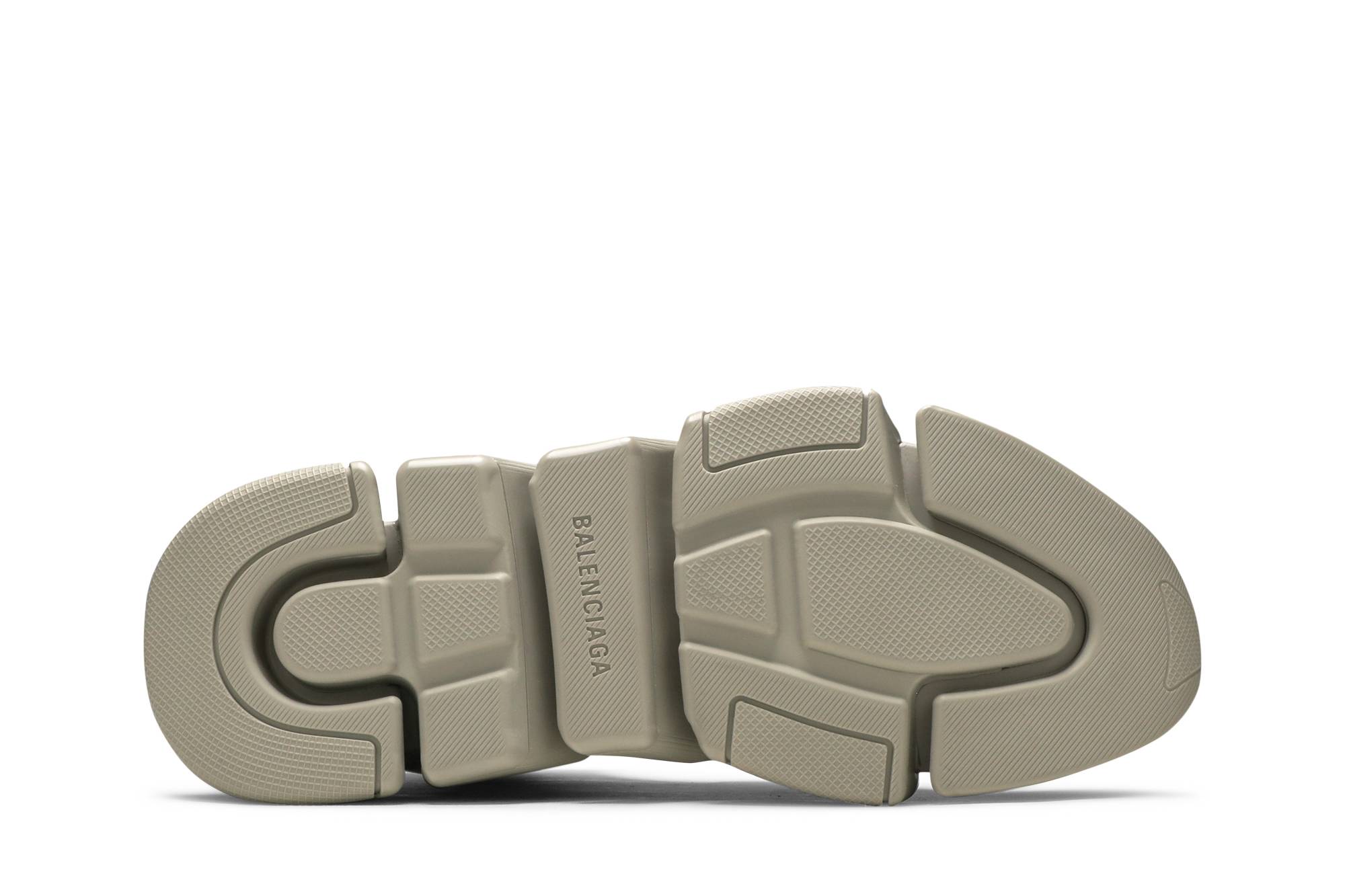 Shop 巴黎世家 Speed 2.0 運動鞋 '全覆蓋標誌 - 沙色' 617239-W2DBO-9910