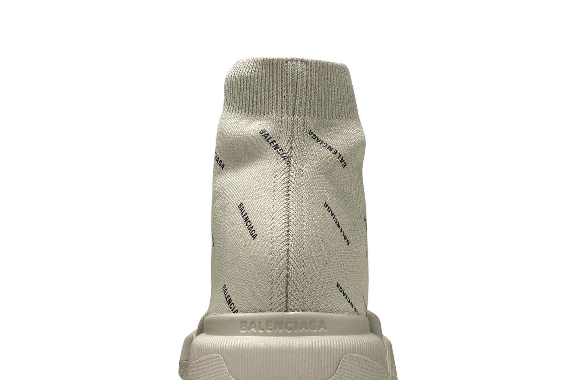 Sizing 巴黎世家 Speed 2.0 運動鞋 '全覆蓋標誌 - 沙色' 617239-W2DBO-9910