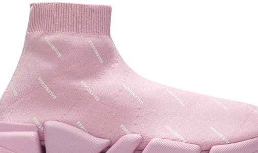 (W) Balenciaga Speed 2.0 Sneaker 'Logo Pink Lembut' 617196-W2DBO-5601 Order (W) Balenciaga Speed 2.0 Sneaker 'Logo Pink Lembut' 617196-W2DBO-5601