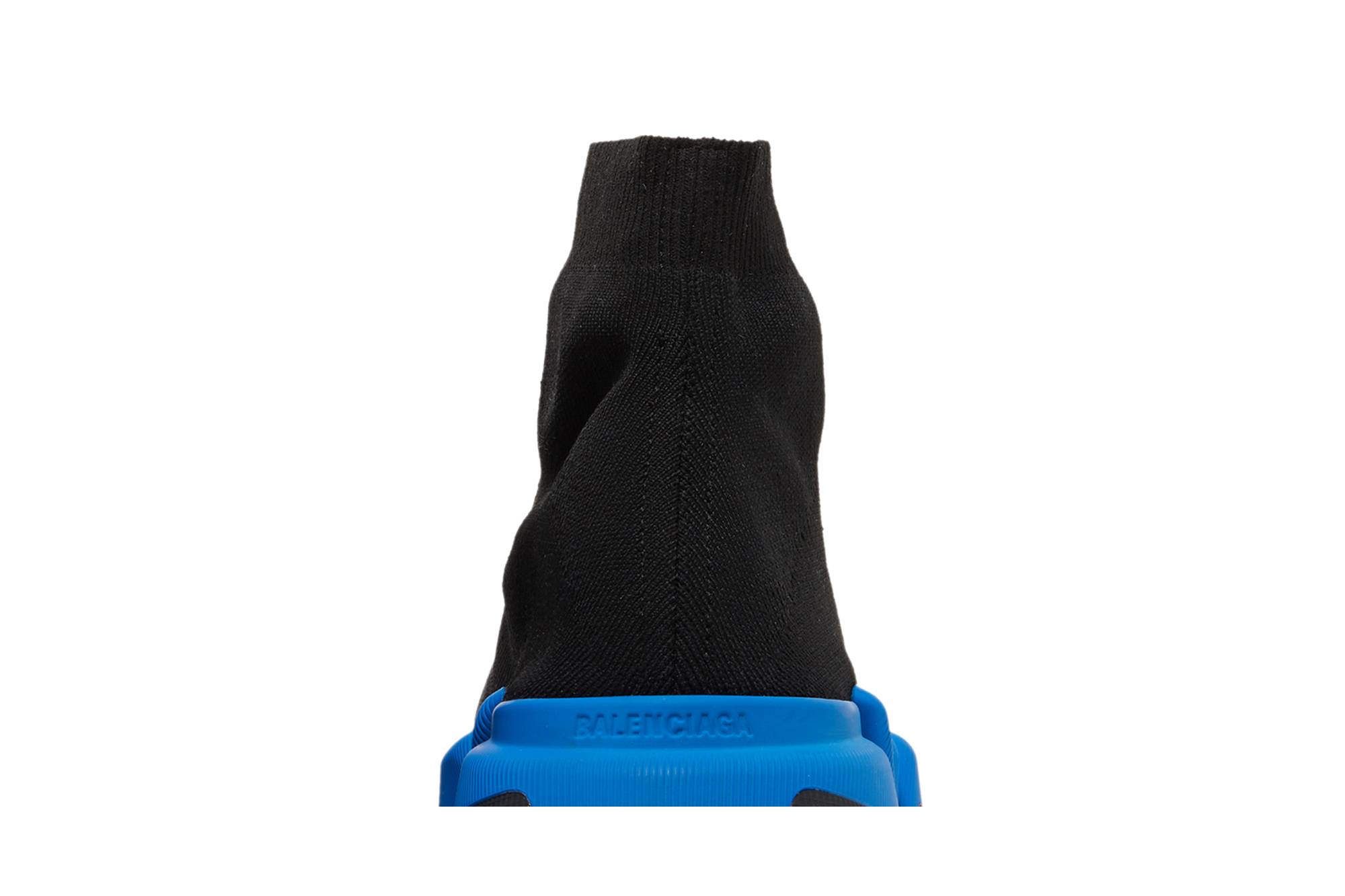 Balenciaga Speed 2.0 Sneaker 'Black Blue' 圖 7