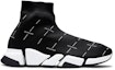 Buy Balenciaga Speed 2.0 Sneaker 'Logo Hitam Cetakan Lesen' 645421W2DBT1090