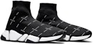 Cheap Balenciaga Speed 2.0 Sneaker 'Logo Hitam Cetakan Lesen' 645421W2DBT1090