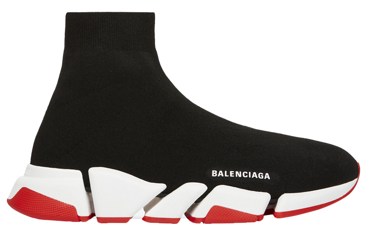 Order Balenciaga Speed 2.0 Sneaker 'Hitam Putih' 617239-W2DB2-1960