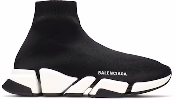 Balenciaga Speed 2.0 Sneaker 'Black White' 617239-W2DB2-1015 Balenciaga Speed 2.0 Sneaker 'Black White' 617239-W2DB2-1015
