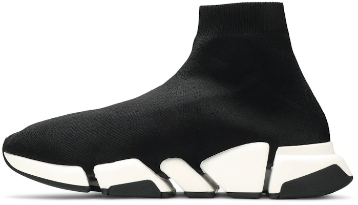 Balenciaga Speed 2.0 Sneaker 'Hitam Putih' 617239-W2DB2-1015 Lookbook Balenciaga Speed 2.0 Sneaker 'Hitam Putih' 617239-W2DB2-1015