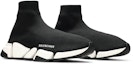 Cheap Balenciaga Speed 2.0 Sneaker 'Hitam Putih' 617239-W2DB2-1015