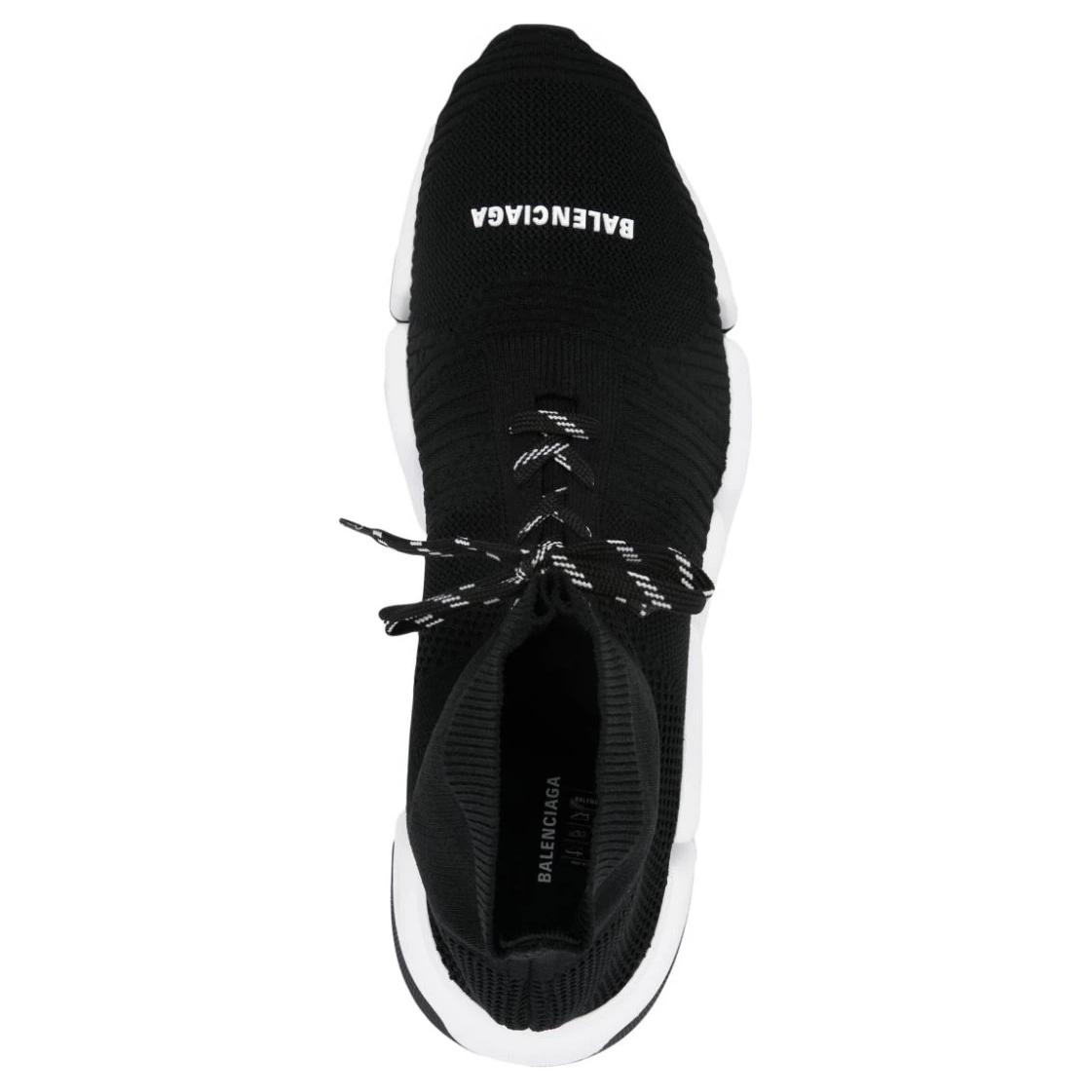 Balenciaga Speed 2.0 Sneaker 'Black White' 圖 5
