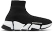 Buy (W) Balenciaga Speed 2.0 Sneaker 'Hitam Putih' 617196-W2DB2-1015