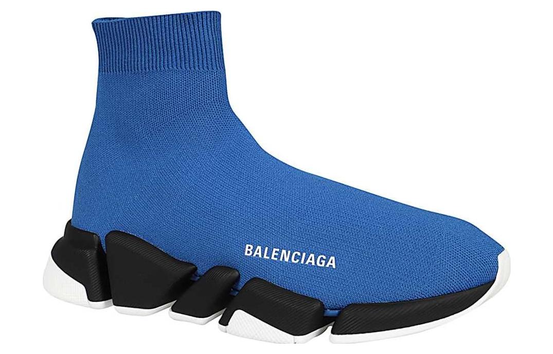 Lookbook Balenciaga Speed 2.0 Sneaker 'Biru' 617239-W1702-4019