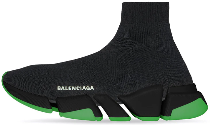 balenciaga-speed-2-0-sneaker-clear-sole-black-neon-green