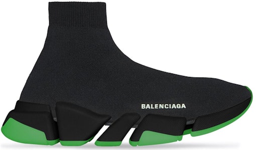 バレンシアガ スピード2.0 クリアソール 黒/ネオングリーン 654020W2DI81038 Order バレンシアガ スピード2.0 クリアソール 黒/ネオングリーン 654020W2DI81038