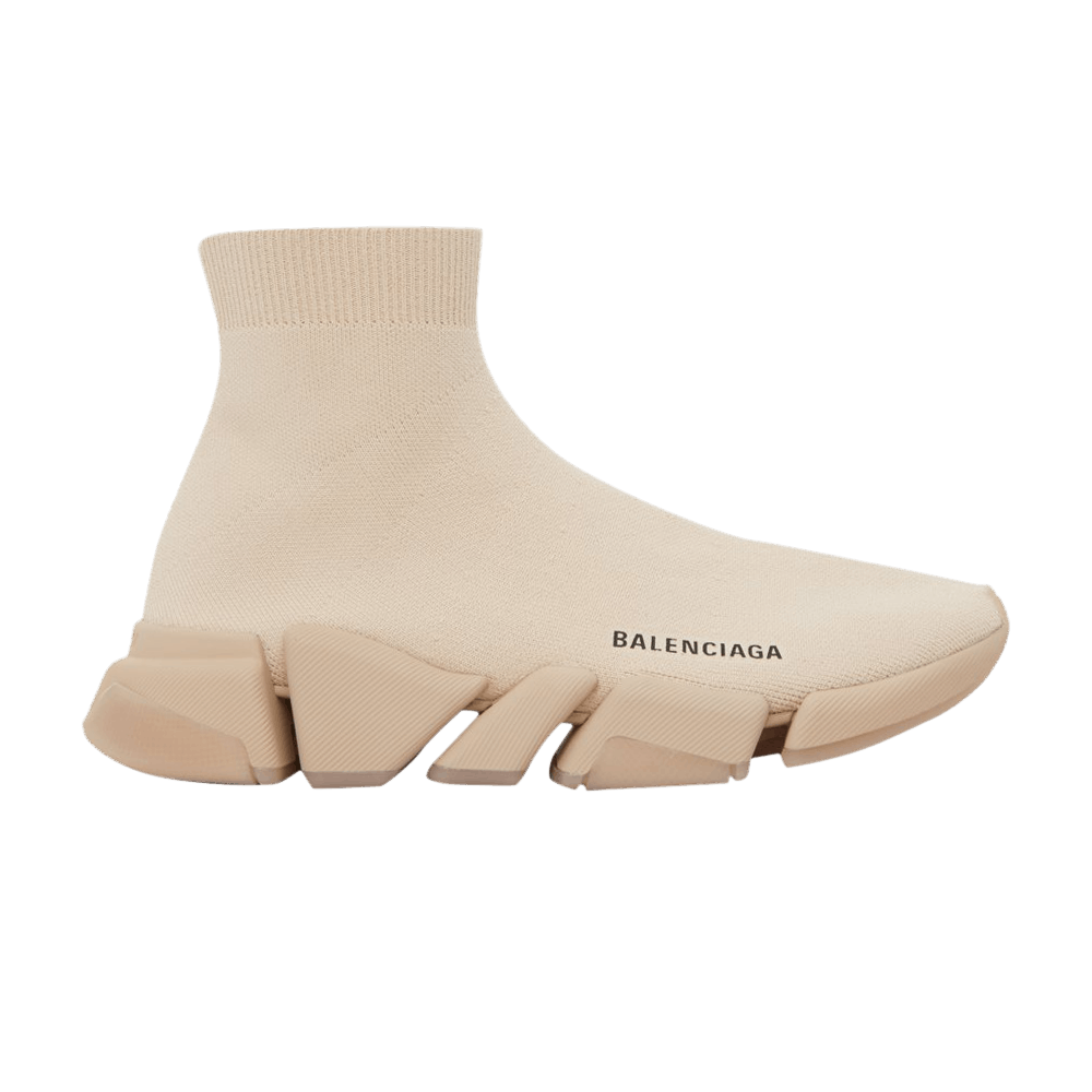 Balenciaga Speed 2.0 Sneaker 'Clear Sole - Sand Beige'
