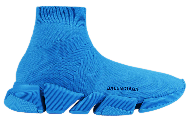 Order Balenciaga Speed 2.0 Sepatu 'Biru Gelap' 617239-W2DB1-4001