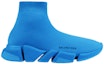 Order Balenciaga Speed 2.0 Sepatu 'Biru Gelap' 617239-W2DB1-4001