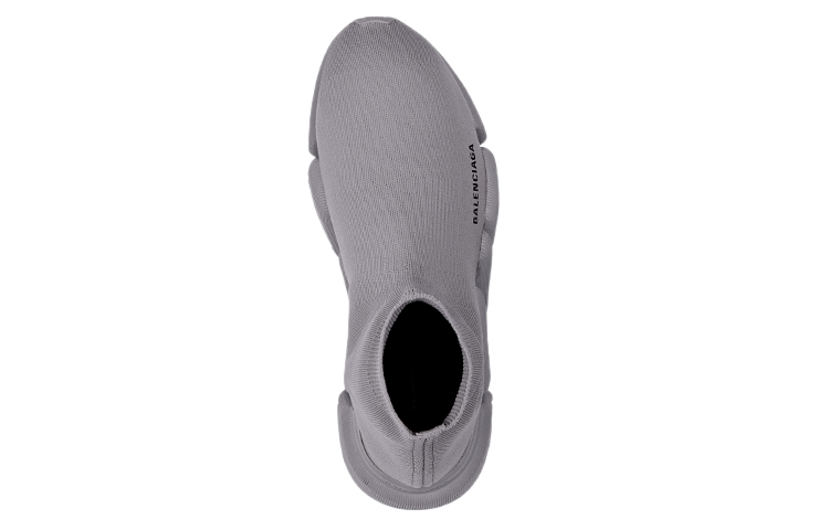 Shop Balenciaga Speed 2.0 Sepatu 'Abu Gelap' 617239-W2DB1-1503