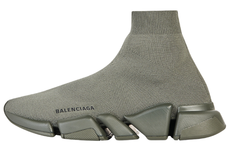 Balenciaga Speed 2.0 Sneaker 'Dark Khaki' 617239W2DB13111