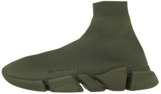 巴黎世家 Speed 2.0 運動鞋 '綠色' 617239-W2DB1-3300 Buy 巴黎世家 Speed 2.0 運動鞋 '綠色' 617239-W2DB1-3300